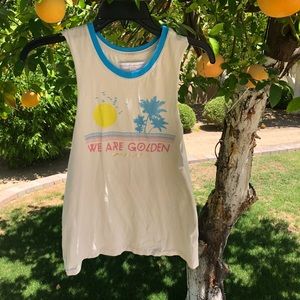 Spiritual Gangster We Are Golden tank XS